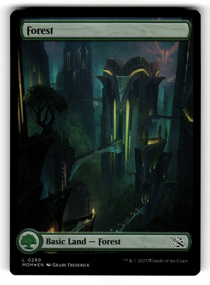 Forest (0290) – 290 MOM: March of the Machine L Foil NM