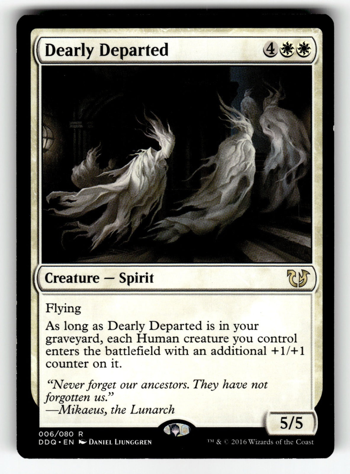 Dearly Departed – 6 DDQ: Duel Decks: Blessed vs. Cursed R NM