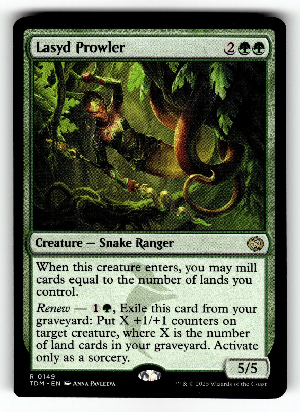 Lasyd Prowler – 149 TDM: Tarkir: Dragonstorm R NM