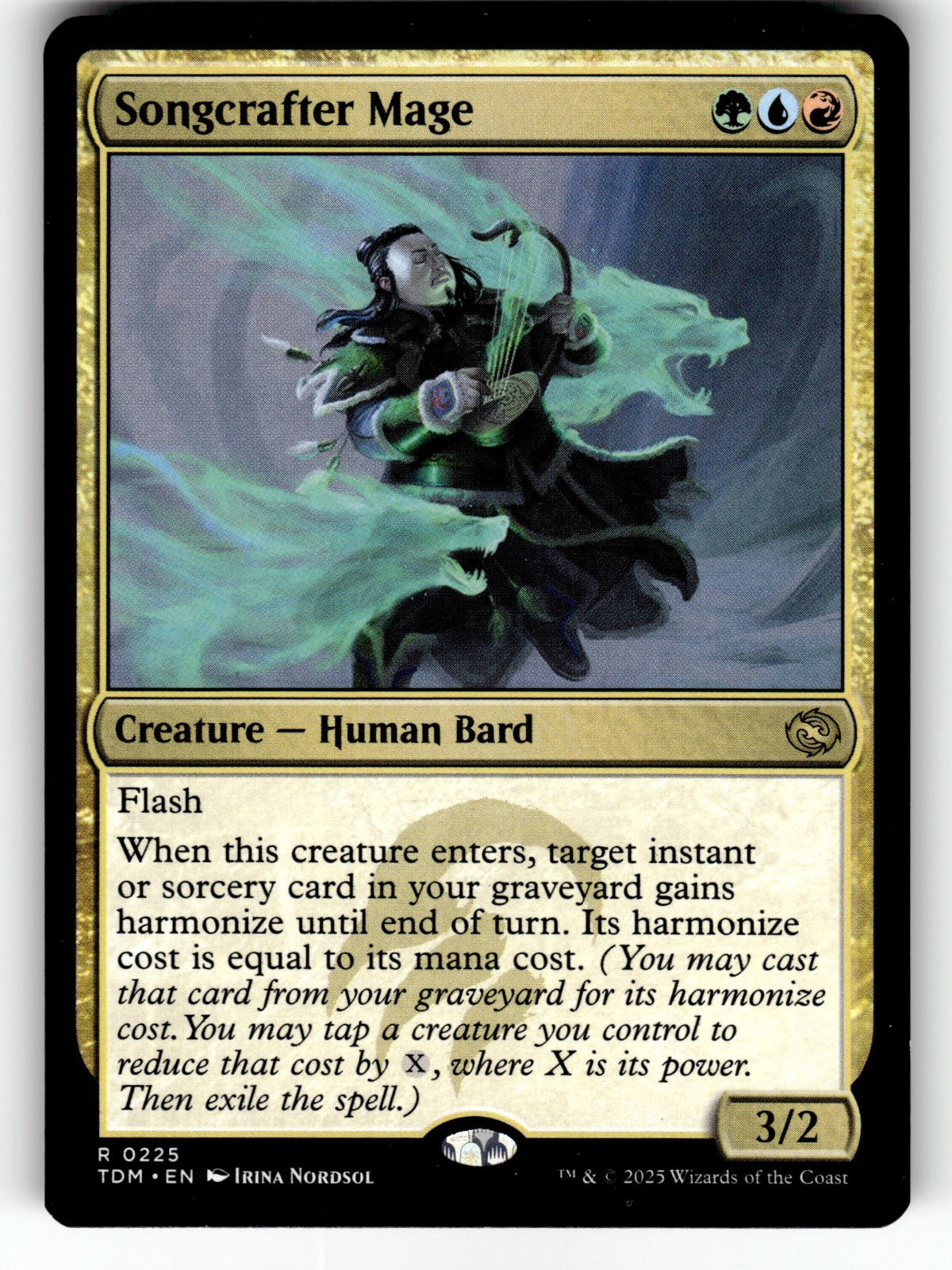 Songcrafter Mage – 225 TDM: Tarkir: Dragonstorm R NM