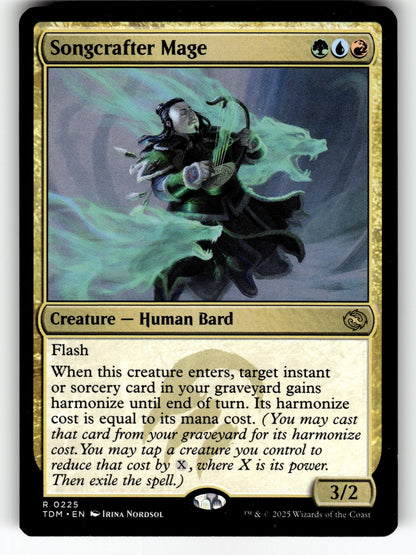 Songcrafter Mage – 225 TDM: Tarkir: Dragonstorm R NM