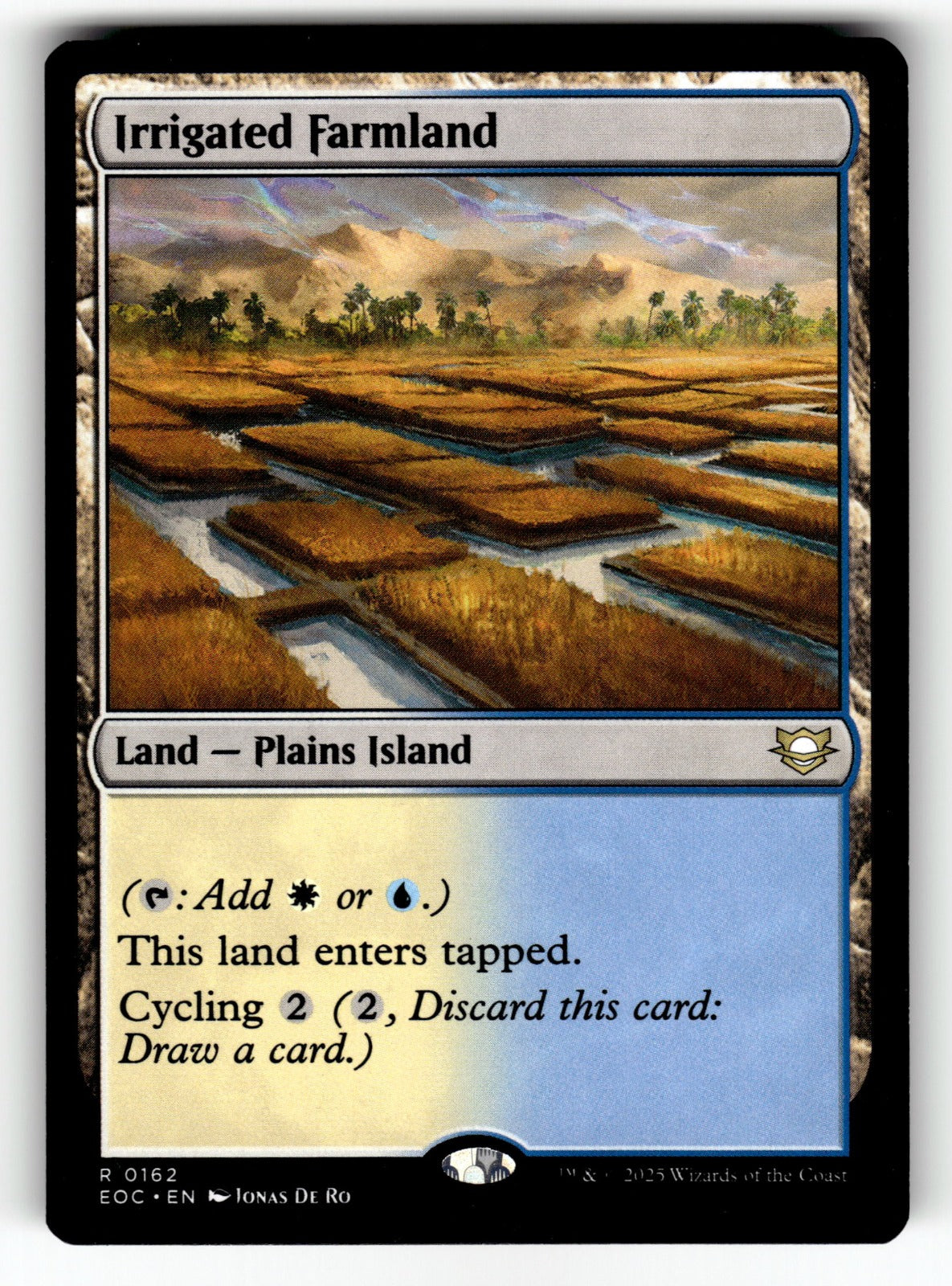 Irrigated Farmland – 162 EOC: Commander: Edge of Eternities R NM