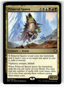 Primeval Spawn – 13 DMC: Commander: Dominaria United R LP