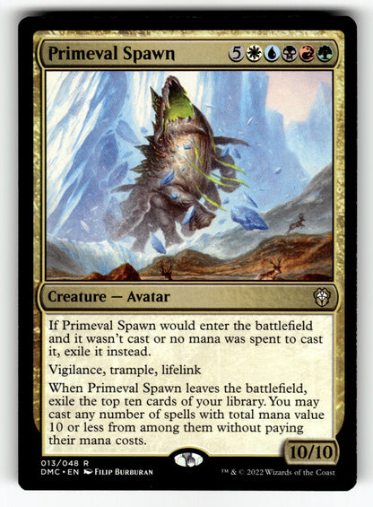 Primeval Spawn – 13 DMC: Commander: Dominaria United R LP