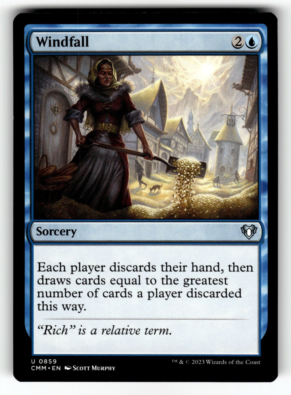 Windfall – 859 CMM: Commander Masters U NM