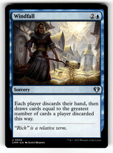 Windfall – 859 CMM: Commander Masters U NM
