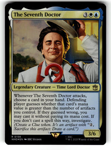 The Seventh Doctor – 158 WHO: Universes Beyond: Doctor Who R FoilNM