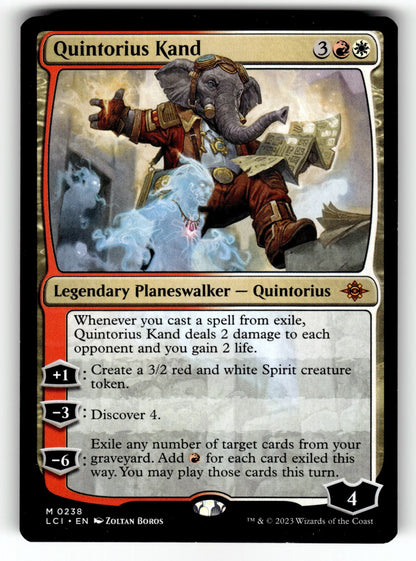Quintorius Kand – 238 LCI: The Lost Caverns of Ixalan M NM
