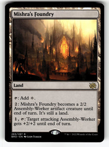 Mishra's Foundry – 265 BRO: The Brothers' War R NM