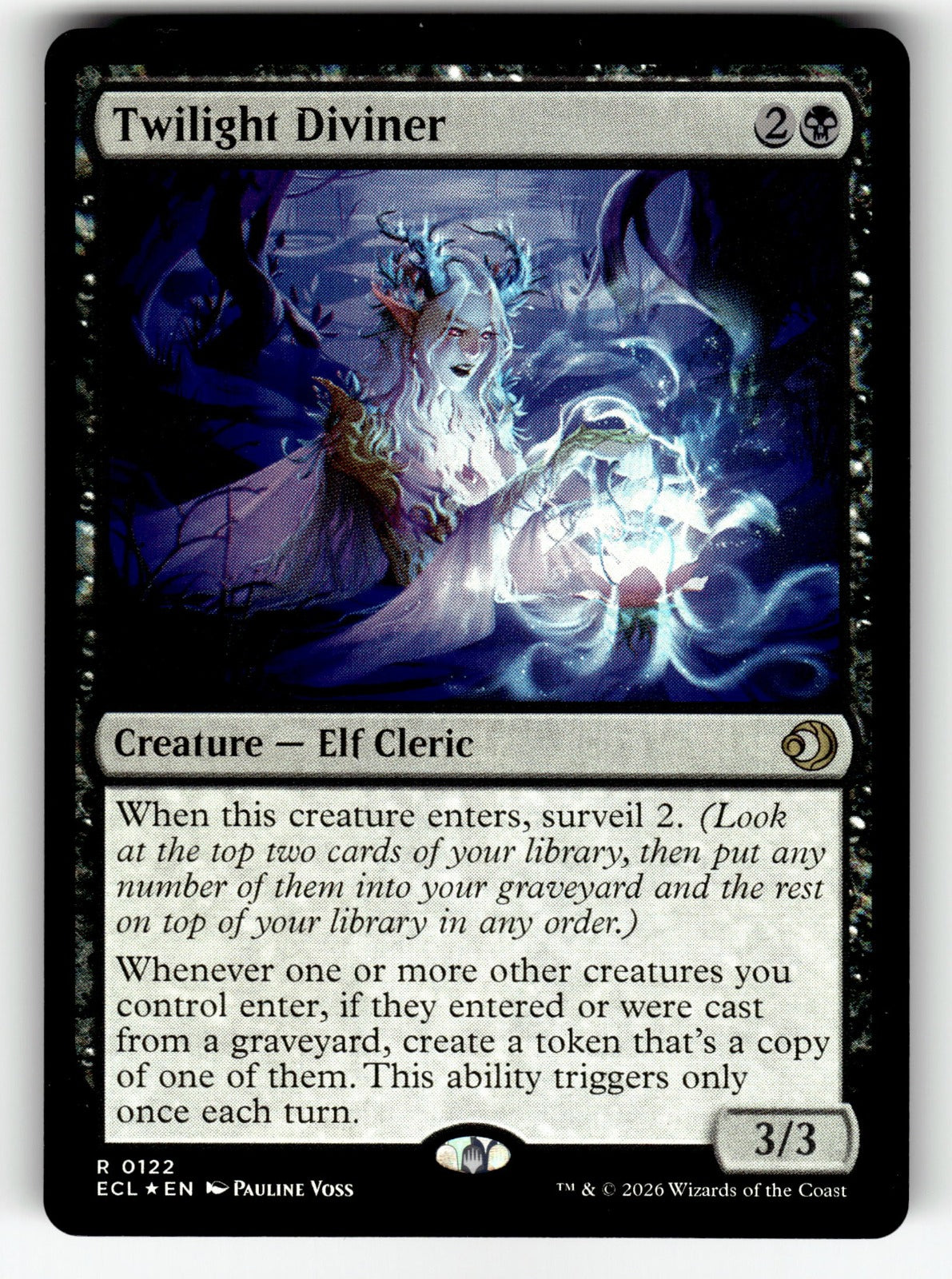 Twilight Diviner – 122 ECL: Lorwyn Eclipsed R Foil NM