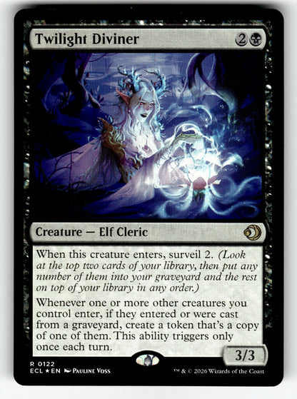 Twilight Diviner – 122 ECL: Lorwyn Eclipsed R Foil NM