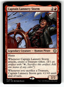 Captain Lannery Storm – 218 LCC: Commander: The Lost Caverns of Ixalan R NM