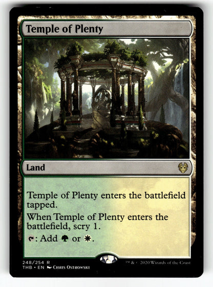 Temple of Plenty – 248 THB: Theros Beyond Death R NM
