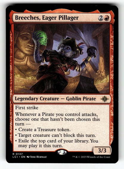 Breeches, Eager Pillager – 137 LCI: The Lost Caverns of Ixalan R NM