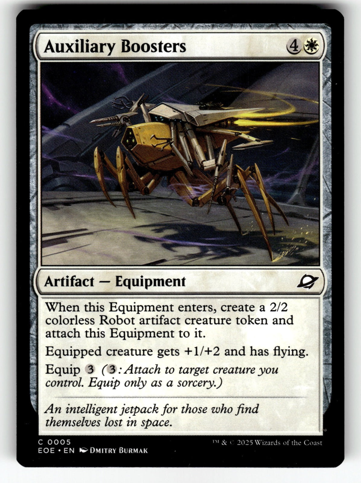 Auxiliary Boosters – 5 EOE: Edge of Eternities C NM