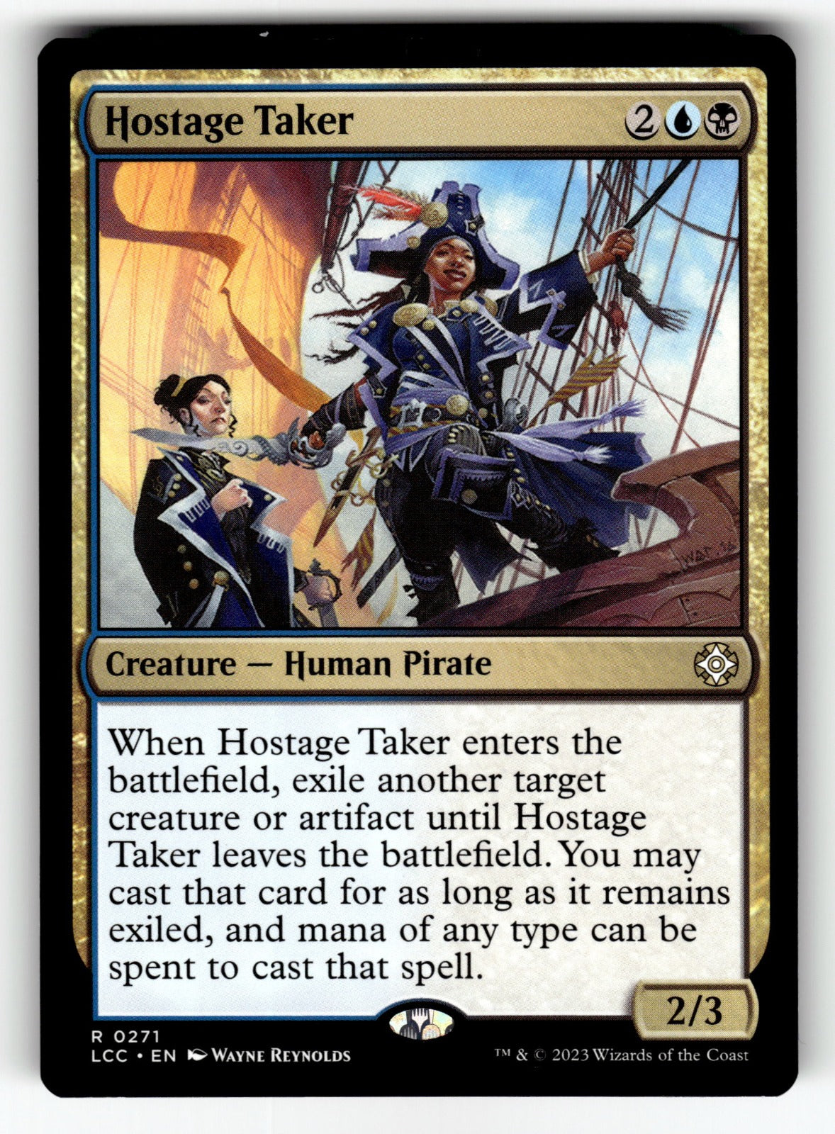 Hostage Taker – 271 LCC: Commander: The Lost Caverns of Ixalan R NM