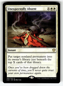 Unexpectedly Absent – 106 C20: Commander 2020 R NM