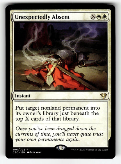 Unexpectedly Absent – 106 C20: Commander 2020 R NM