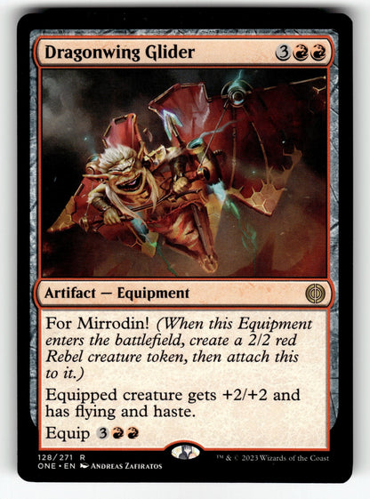 Dragonwing Glider – 128 ONE: Phyrexia: All Will Be One R NM