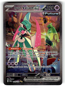 Iron Valiant ex – 249/182 PAR: SV04: Paradox Rift Special Illustration Rare HoloMP