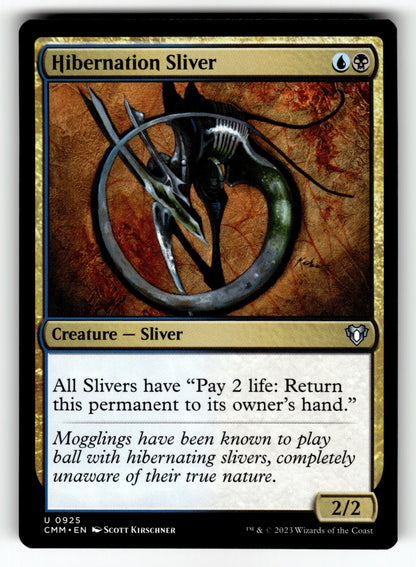 Hibernation Sliver – 925 CMM: Commander Masters U NM