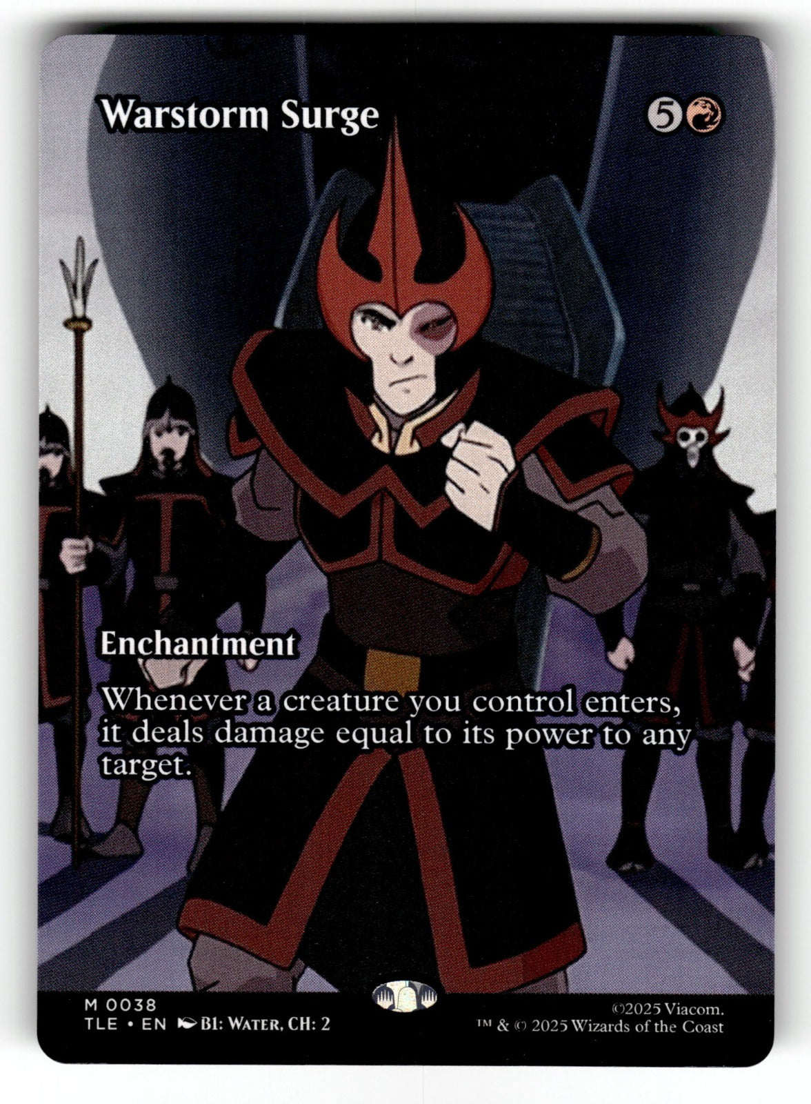 Warstorm Surge (Borderless) – 38 TLE: Avatar: The Last Airbender: Eternal-Legal M NM