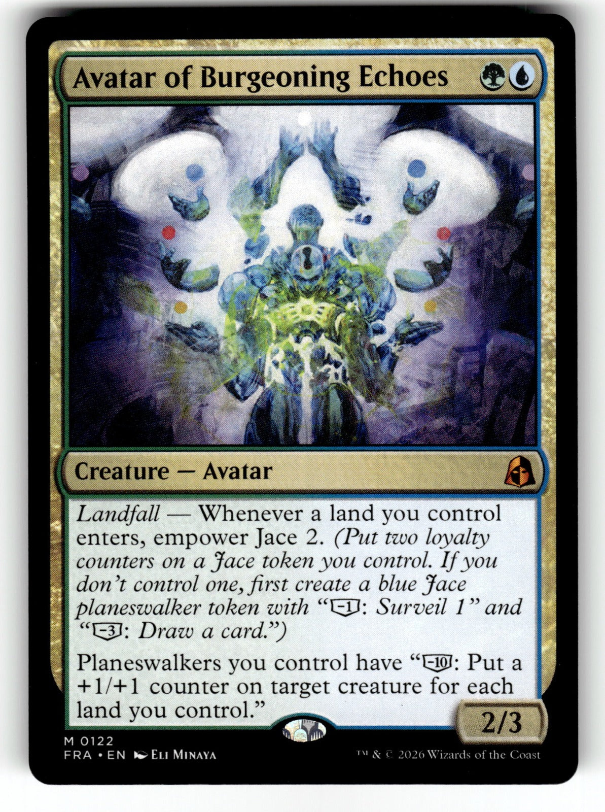 Avatar of Burgeoning Echoes – 122 FRA: Reality Fracture M NM