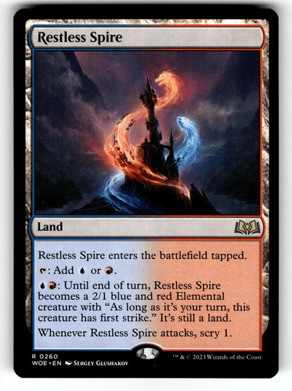 Restless Spire – 260 WOE: Wilds of Eldraine R NM