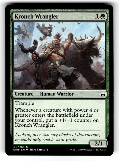 Kronch Wrangler – 166 WAR: War of the Spark C LP