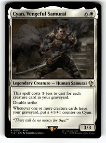 Cyan, Vengeful Samurai – 16 FIC: Commander: FINAL FANTASY R NM