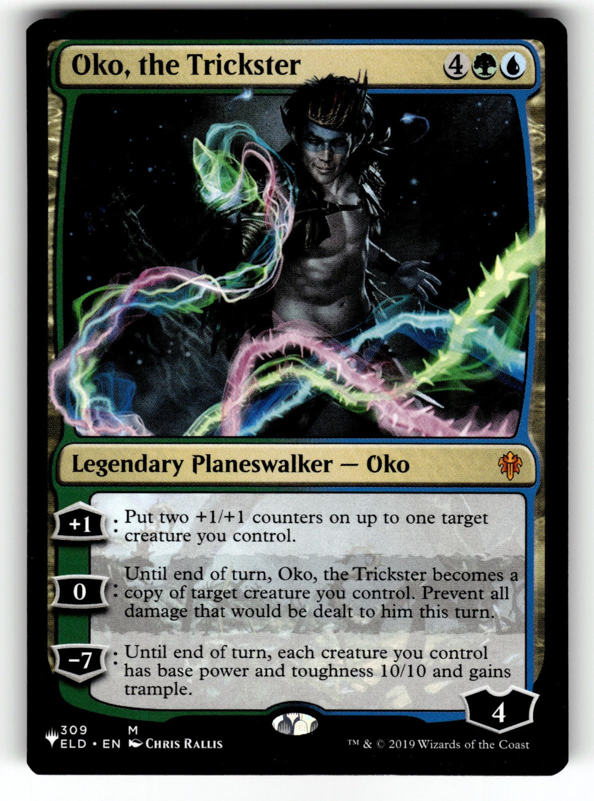 Oko, the Trickster – 309 ELD: Throne of Eldraine M LP