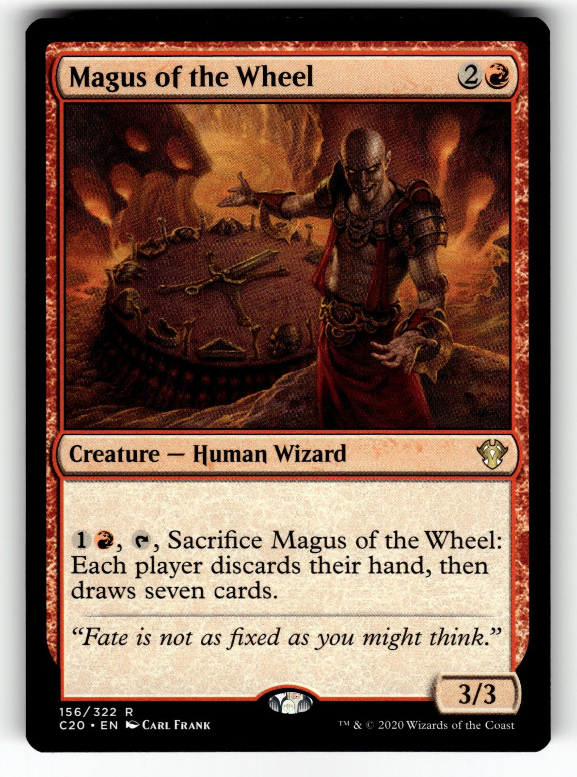 Magus of the Wheel – 156 C20: Commander 2020 R NM