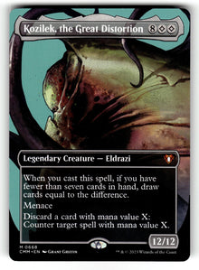 Kozilek, the Great Distortion (Borderless) – 668 CMM: Commander Masters M LP