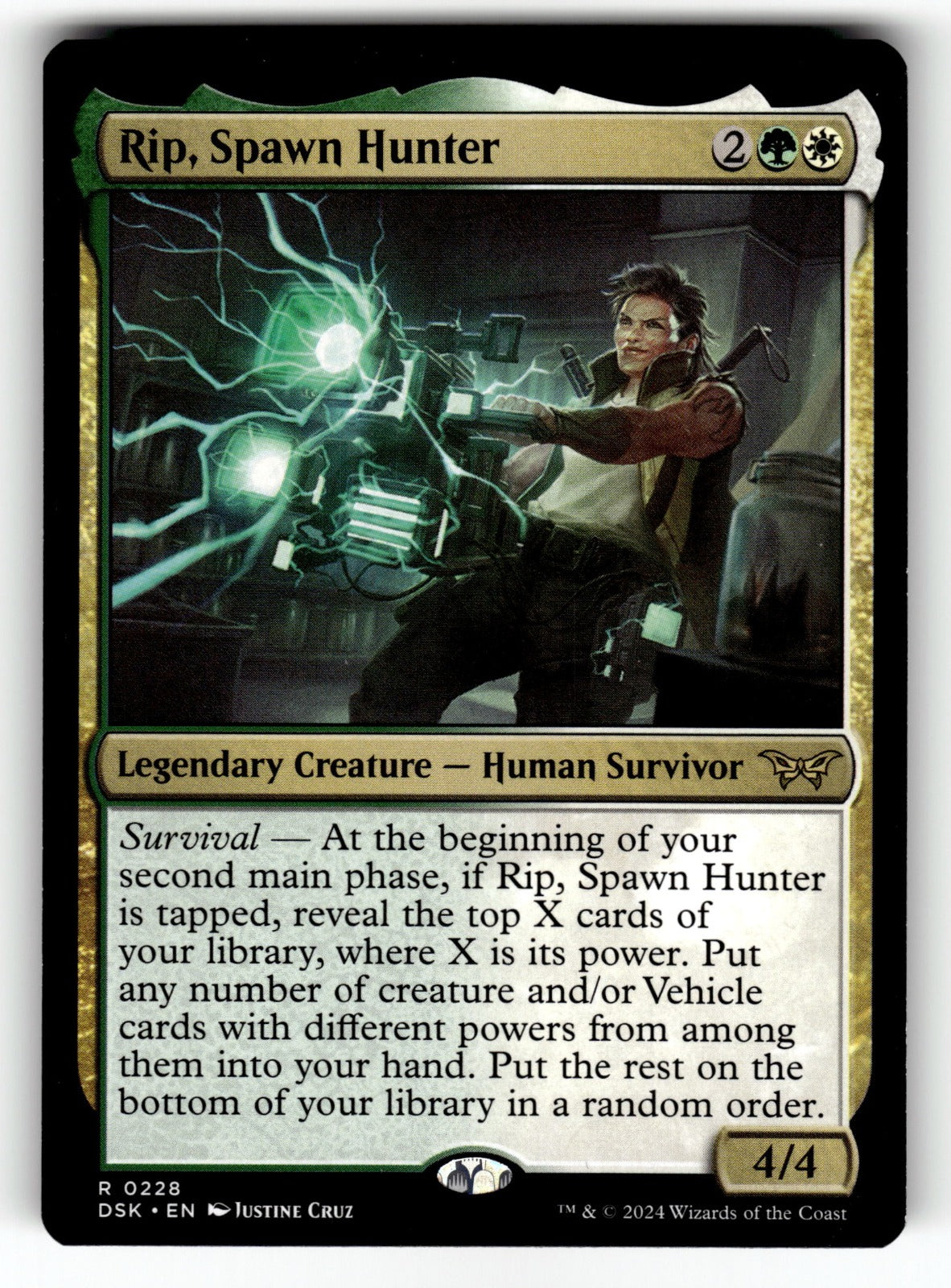 Rip, Spawn Hunter – 228 DSK: Duskmourn: House of Horror R NM
