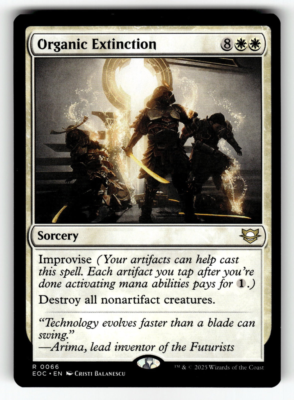 Organic Extinction – 66 EOC: Commander: Edge of Eternities R NM