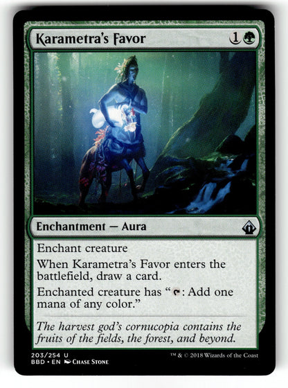 Karametra's Favor – 203 BBD: Battlebond U LP