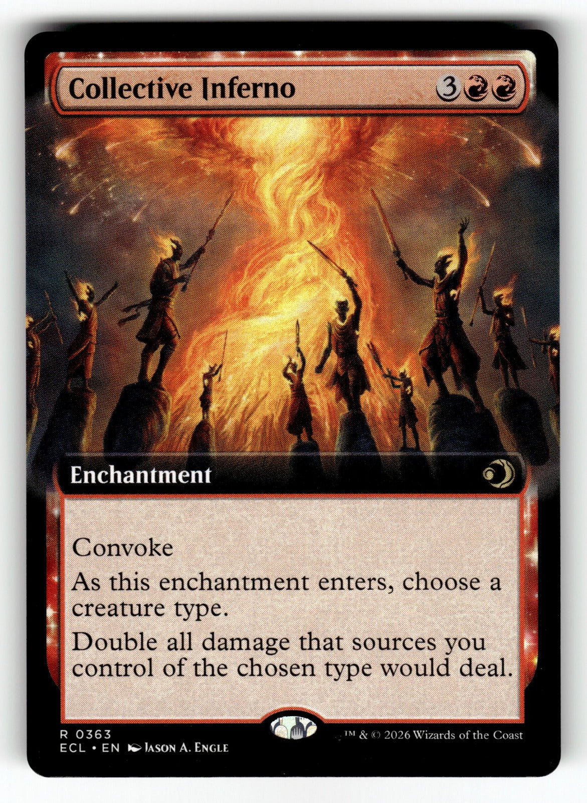 Collective Inferno (Extended Art) – 363 ECL: Lorwyn Eclipsed R NM