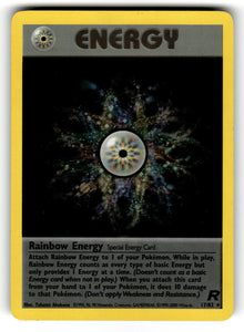 Rainbow Energy (17) – 17/82 TR: Team Rocket Holo Rare Unlimited HoloLP