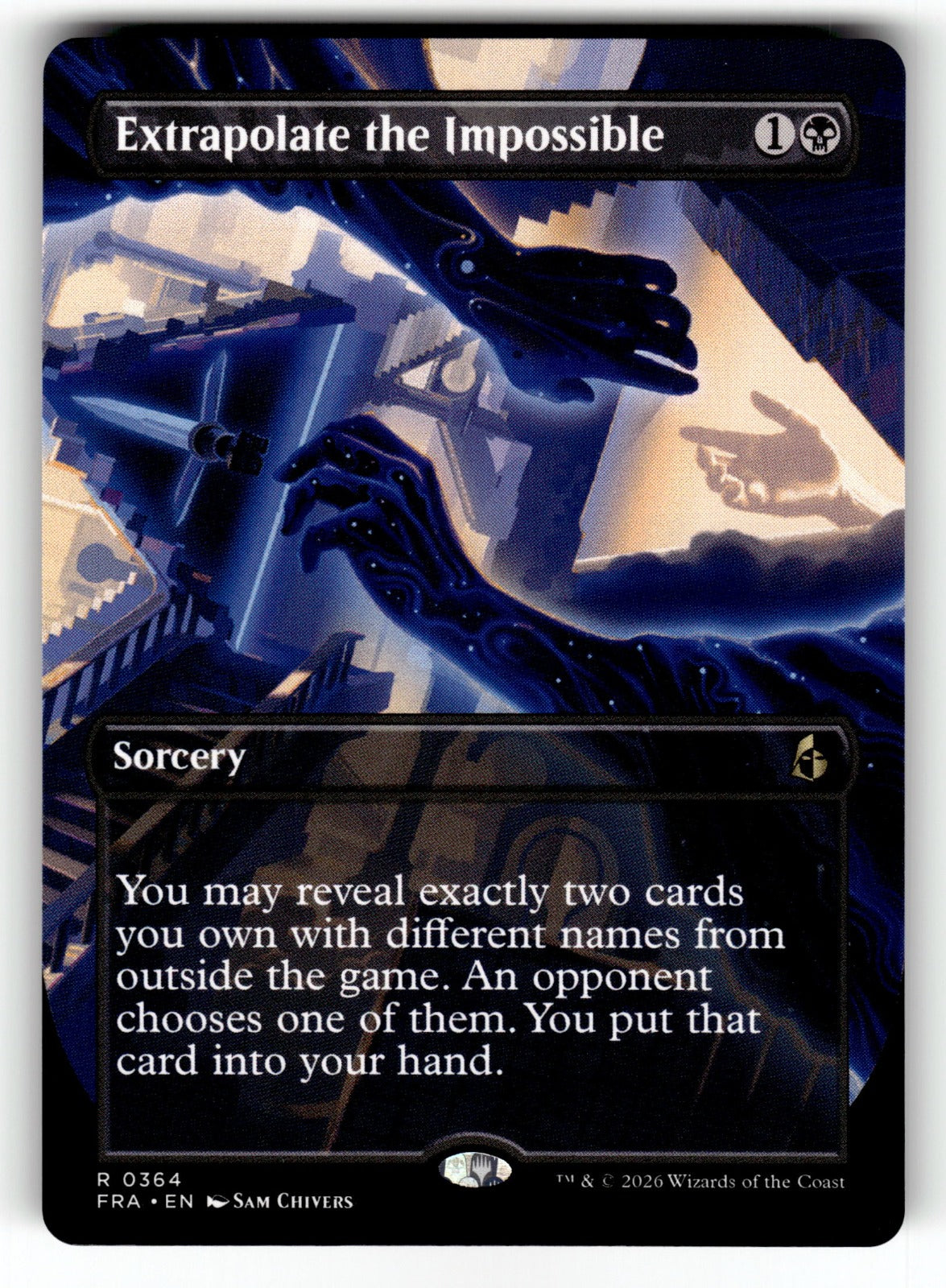 Extrapolate the Impossible (Borderless) – 364 FRA: Reality Fracture R NM