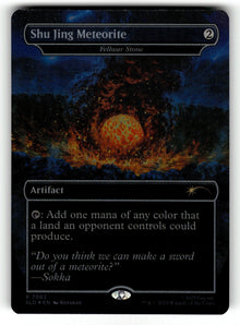 Shu Jing Meteorite - Fellwar Stone (Rainbow Foil) – 7062 SLD: Secret Lair Drop Series R Foil NM