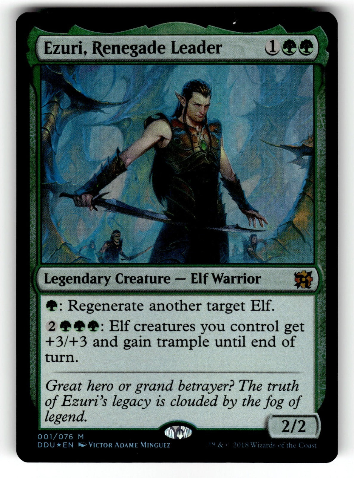 Ezuri, Renegade Leader – 1 DDU: Duel Decks: Elves vs. Inventors M FoilNM