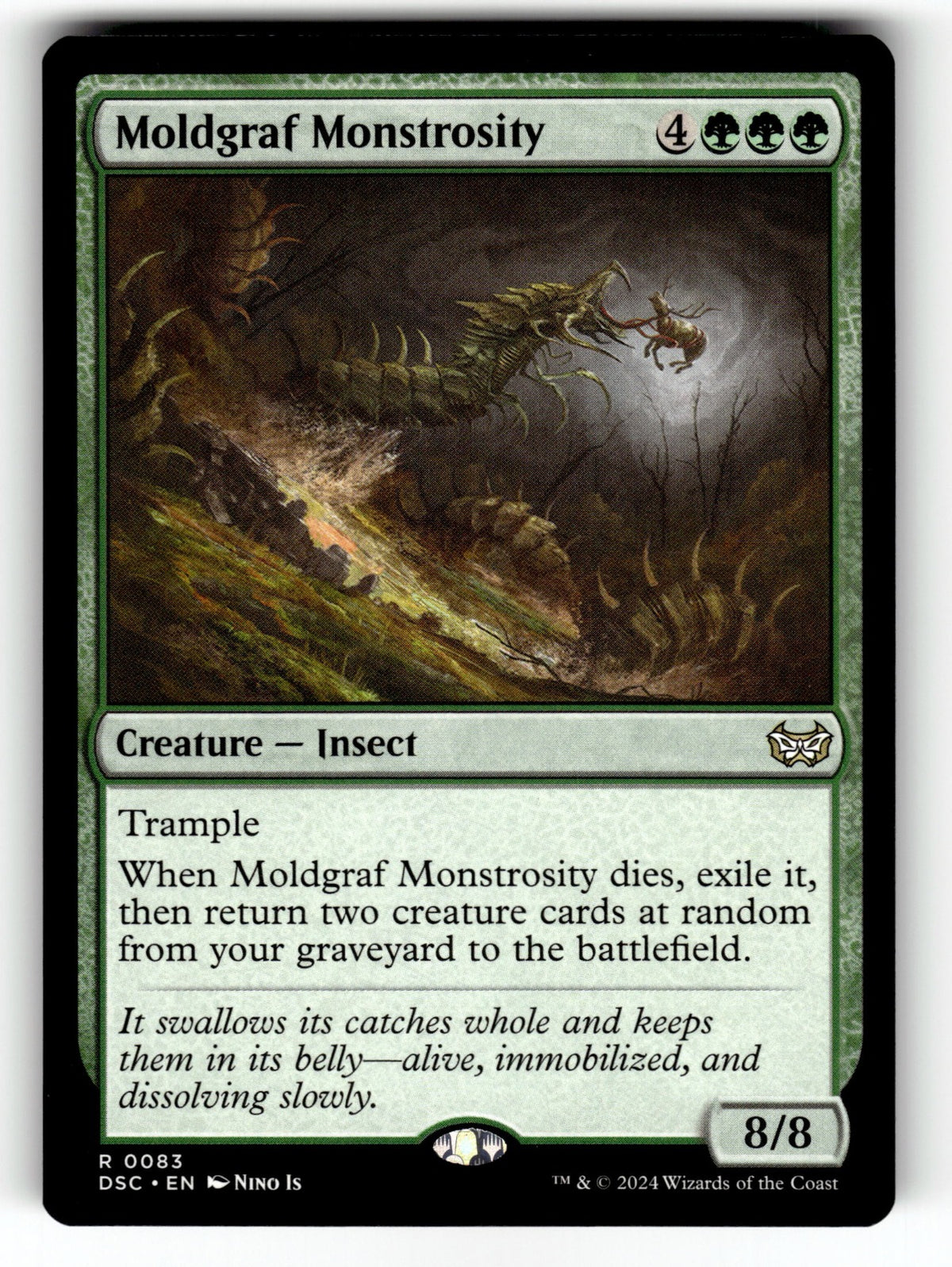 Moldgraf Monstrosity – 83 DSC: Commander: Duskmourn: House of Horror R NM
