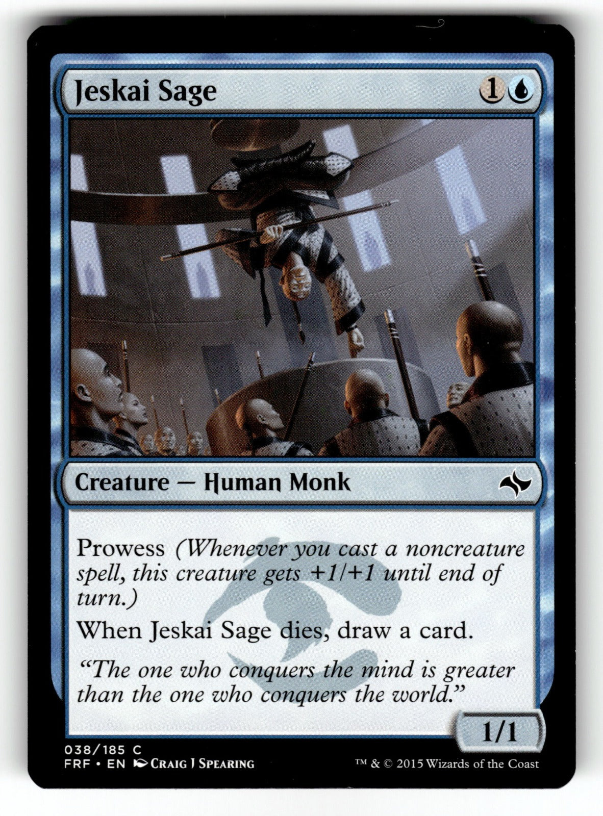 Jeskai Sage – 38 FRF: Fate Reforged C LP