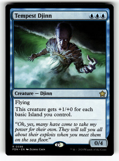 Tempest Djinn () – 598 FDN: Foundations R NM