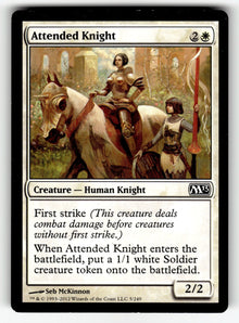 Attended Knight – 5 M13: Magic 2013 (M13) C LP