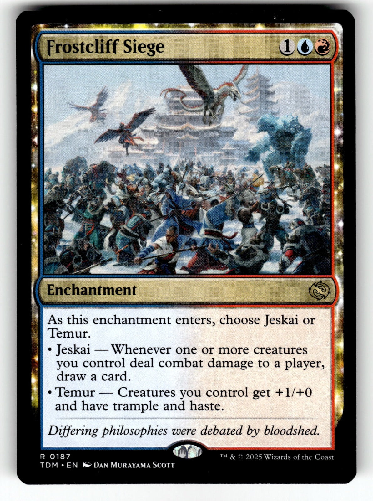 Frostcliff Siege – 187 TDM: Tarkir: Dragonstorm R NM