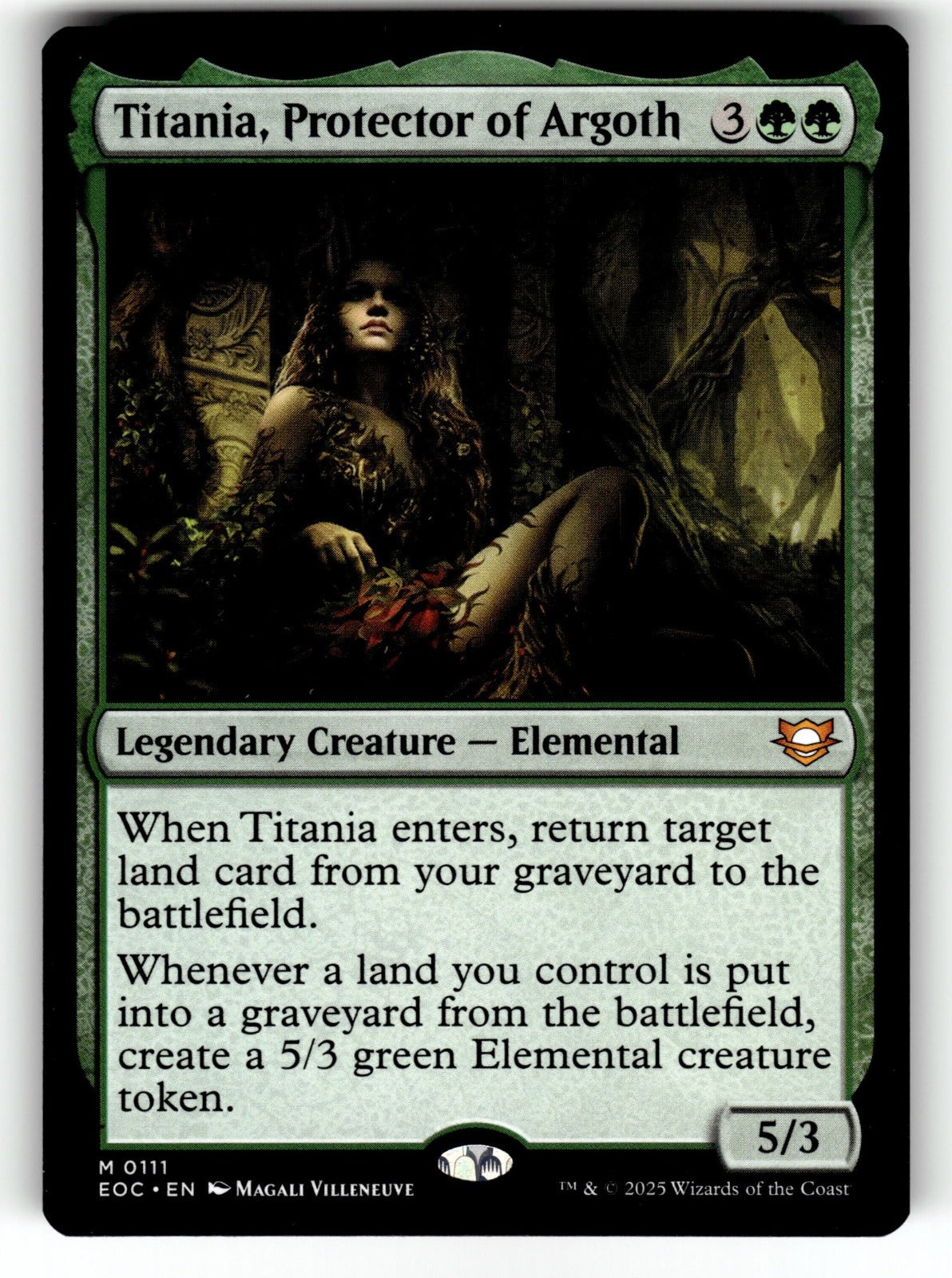 Titania, Protector of Argoth – 111 EOC: Commander: Edge of Eternities M NM