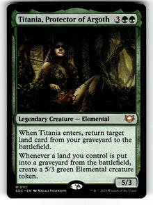 Titania, Protector of Argoth – 111 EOC: Commander: Edge of Eternities M NM