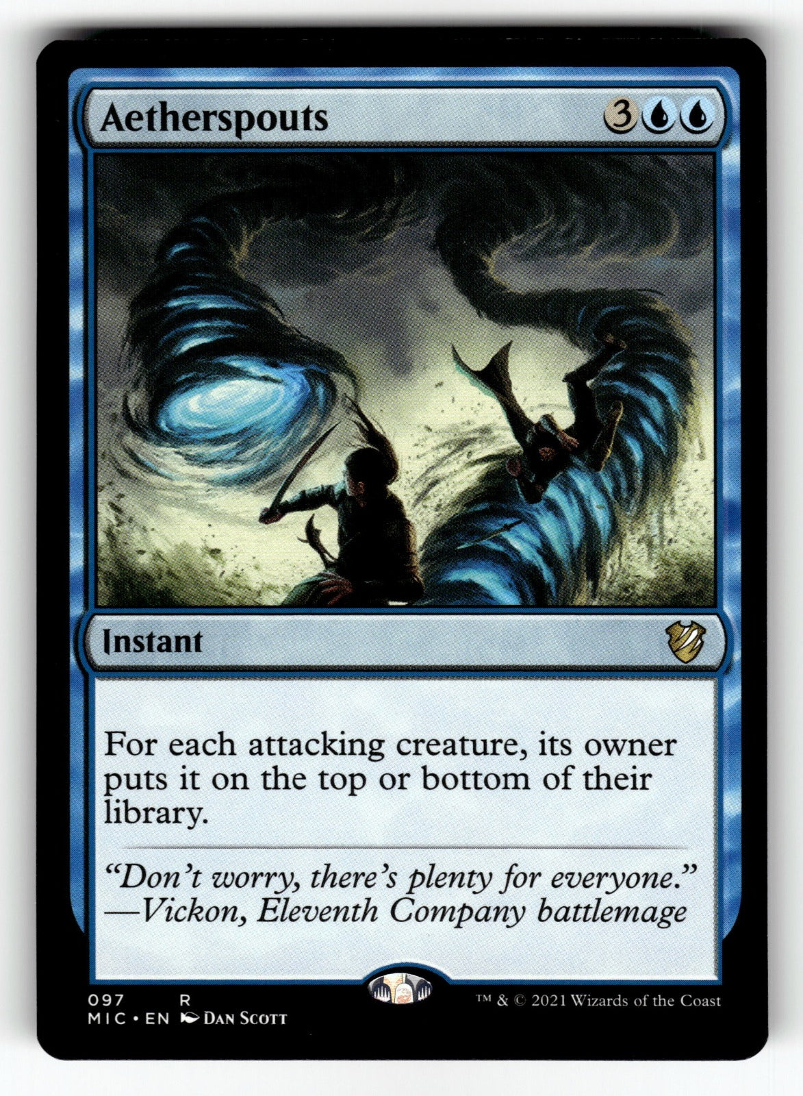 Aetherspouts – 97 MIC: Commander: Innistrad: Midnight Hunt R LP