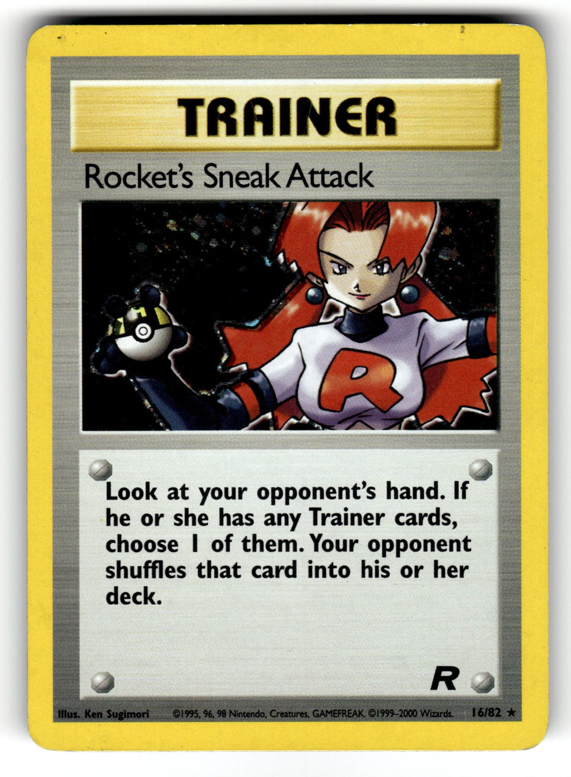 Rocket's Sneak Attack (72) – 72/82 TR: Team Rocket Rare UnlimitedMP